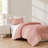 2-Piece Twin Comforter Set,Pink