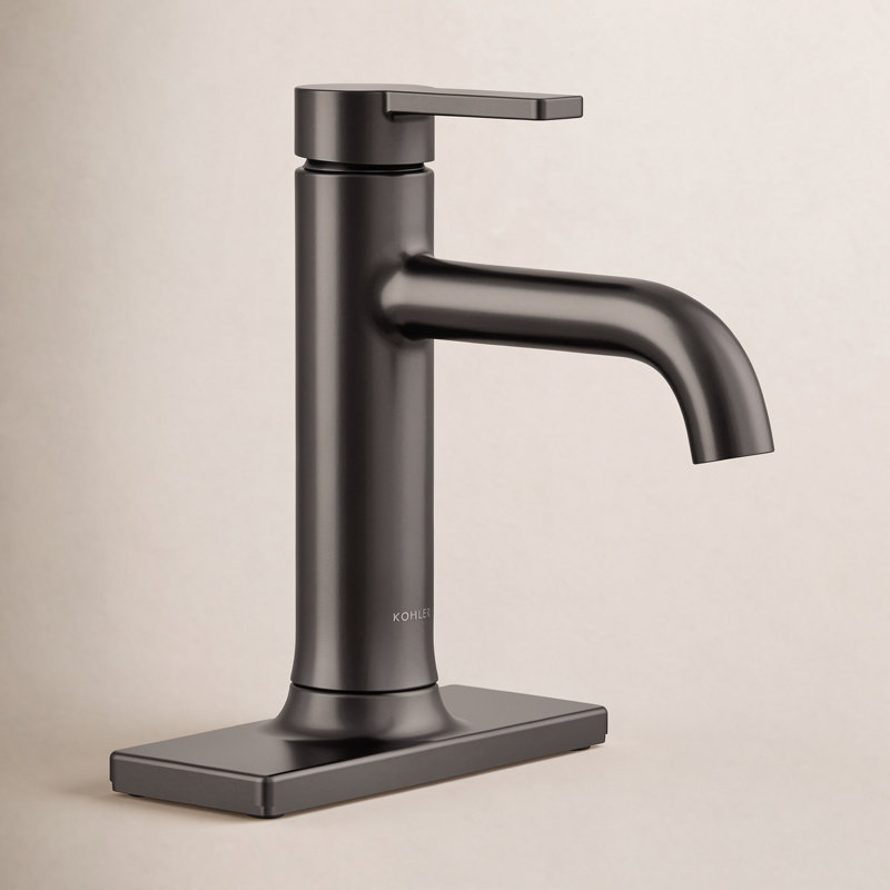 Venza Single-Handle Bathroom Sink Faucet 1.2 GPM, Matte Black