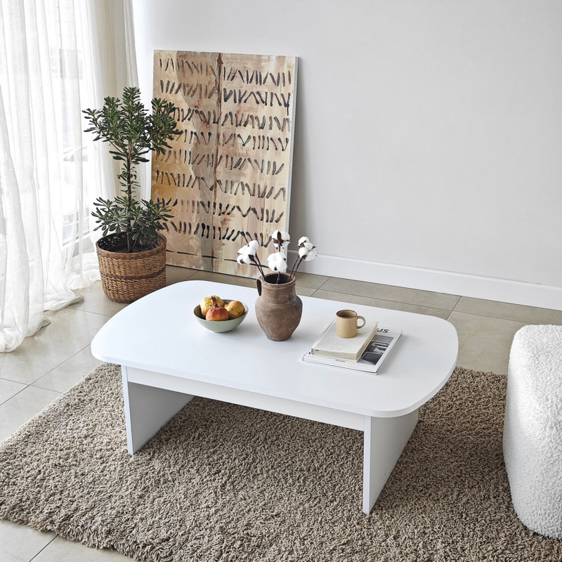 Table basse, Blanc