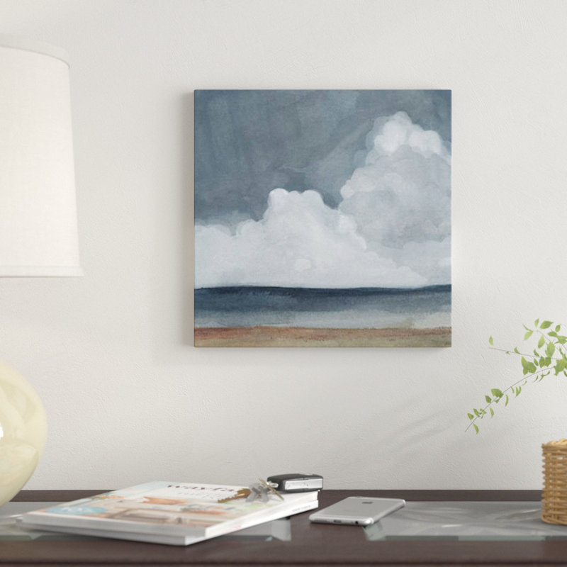« cloud landscape i », impression sur toile, H 12 po x l 12 po x P 1,5 po, Toile tendue