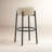 Colombe Upholstered Stool with Metal Frame-982525774-991454321