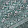 Premium Machine Washable Prisco Teal Rug