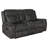 Wulfson 2-piece Upholstered Reclining Sofa Set Charcoal-1490265313