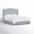 Allis Upholstered Wingback Bed-863512934-858840989