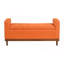 Banc de rangement rembourré et capitonné Mid-Century-128632607
