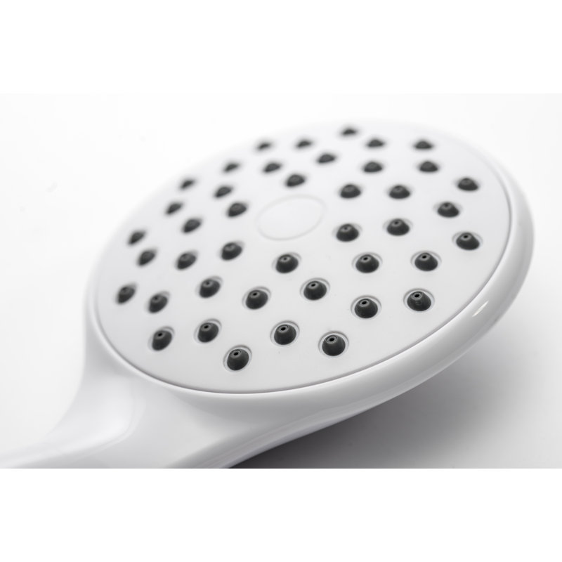 Nero Full/Standard Handheld Shower Head, White