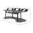 83" Eleazar  Oak Finish Music Recording Studio Desk (Not Including Office Chairs)-134229074-134229071