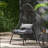 Cocoon Chair With Basket Shape And Faux Rattan, Perfect For Cozy Lounging And Modern Decor.