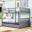 Kavleen Full Over Full Bunk Bed With Twin Trundle And Ladder-2049161235