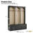 Farmhouse Wooden Style Hall Tree with Arched Design, Elegant Entryway Bench with Retro Hooks, Rustic Coat Rack & Shoe Organizer with Drawers for Mudroom, Living Room-964621129