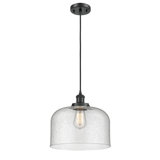 Luminaire suspendu en forme de dôme à 1 lumière Pamelia Jeri