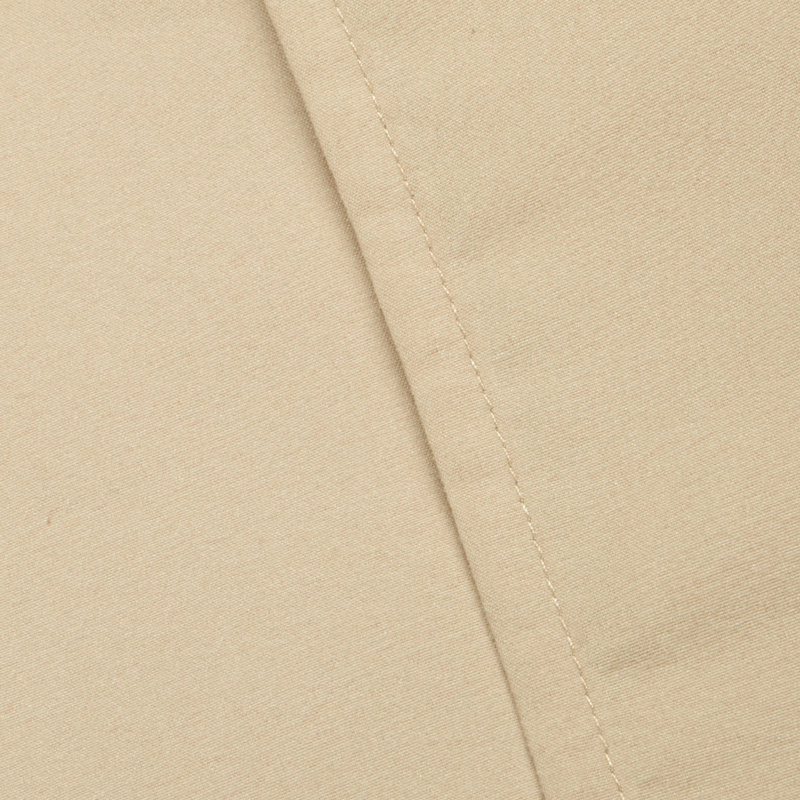 Drap plat seulement, drap de dessus en microfibre brossée 1800 - NTBAY, Grand, Kaki