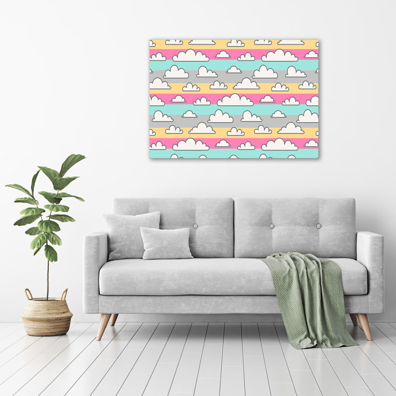 Cloud - No Frame Print on Glass