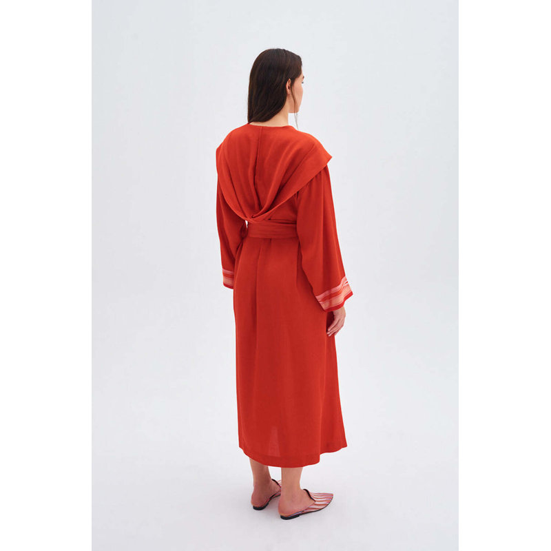 Hoody Kimono Orange