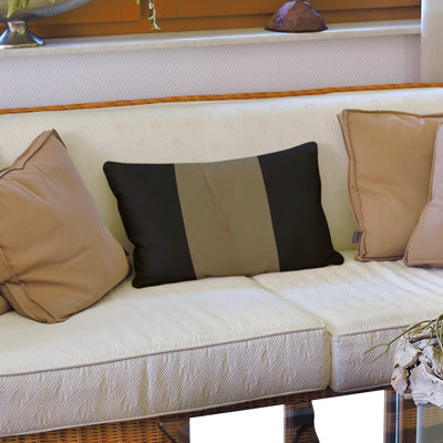 Anaheim Hockey Striped Lumbar Pillow