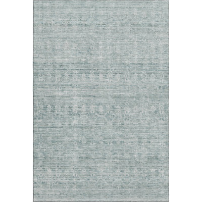 Premium Machine Washable Lubbers AMF1746 Stripe Rug