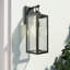 Schlesinger Matte Black Outdoor Wall Lantern-891558572