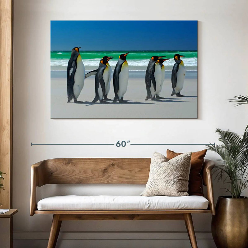 Brampt Penguin Buddies, 32" H x 48" W