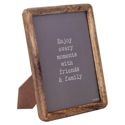 Nanci Brown Free Standing Picture Frame