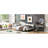 Twin Upholstered Daybed In Beige - Build, Comfortable, Chic Style With Armrest, Strong Versatile Decor Option