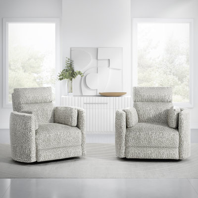 Carnesha 40" Wide Swivel Standard Recliner
