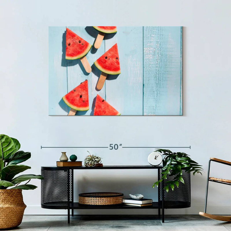 Yarlin Watermelon, 30" H x 45" W
