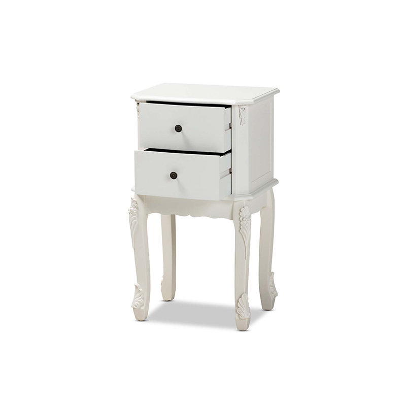 Table de chevet 2 tiroirs Caden