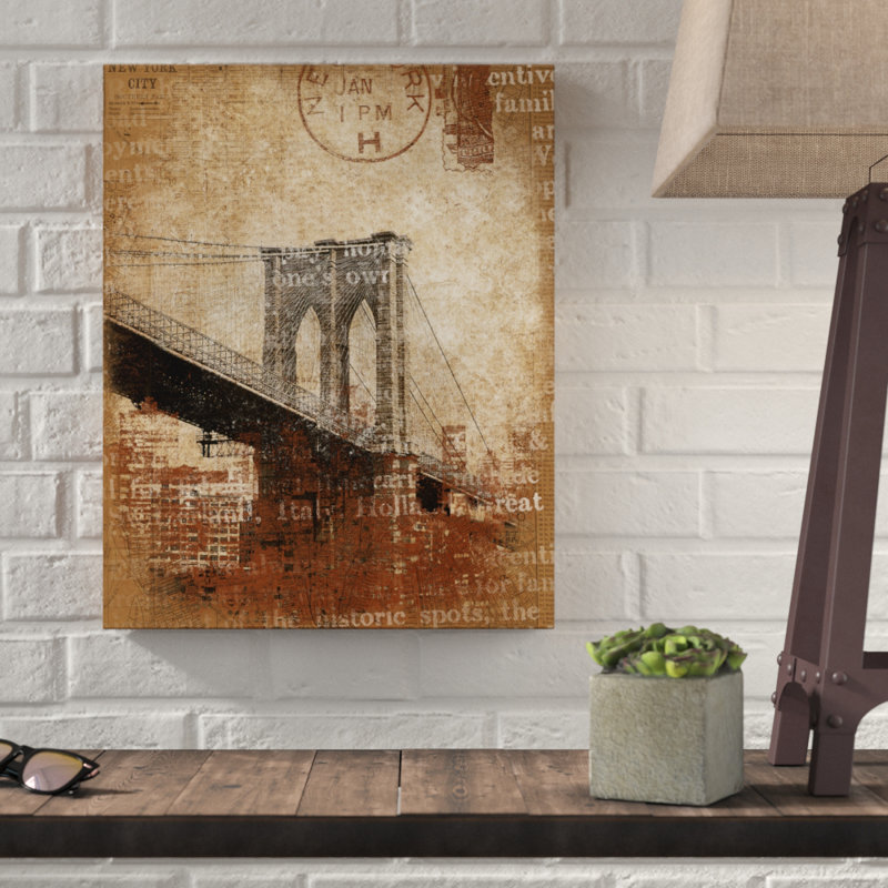 " Brooklyn Bridge Distressed "