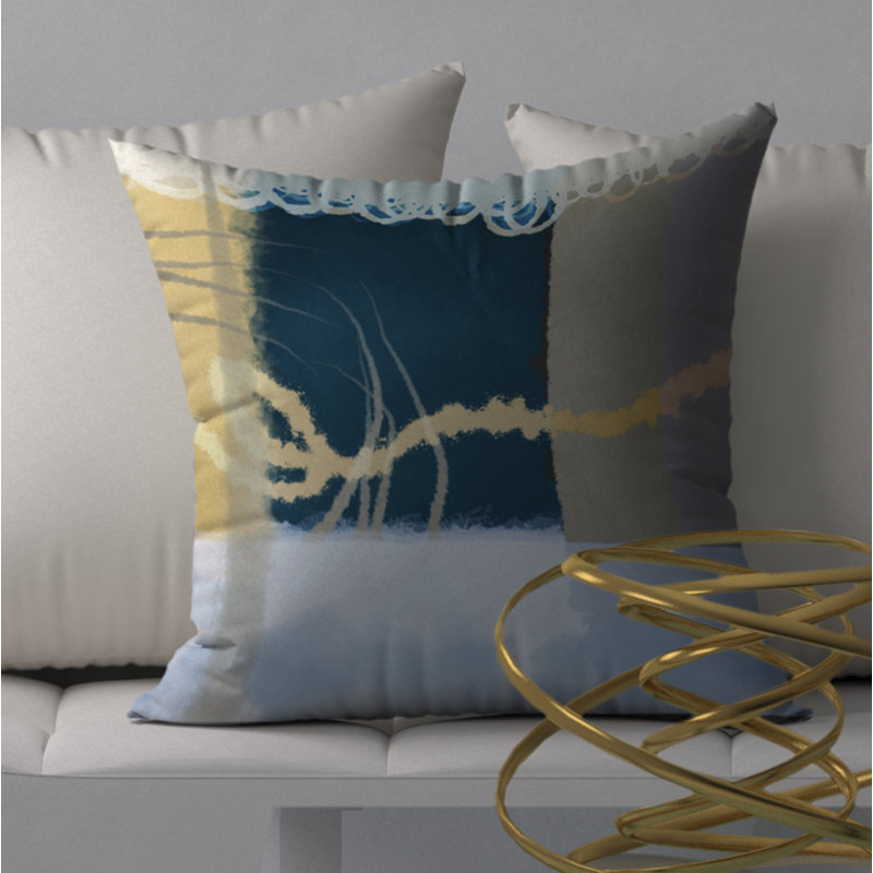 Housse de coussin carrée en Tangy parfaite, 18" x 18"