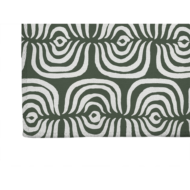Tapis d'extérieur antidérapant The Way, Tapis de couloir 2 pi 6 po x 8 pi