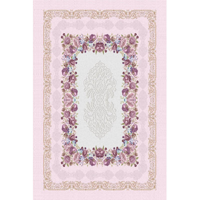Premium Woven Area Rug, 100% Polyester, 4.6 x 7.2 ft | Antibacterial, Non-Slip PVC Dot Underside | 3D Digital Printing, Machine Washable, Pile Height: 0.3 in | Ideal for Living Room, Bedroom, and Dining Spaces