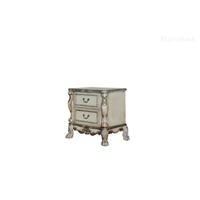 Bedroom Nightstand, Transitional Nightstand
