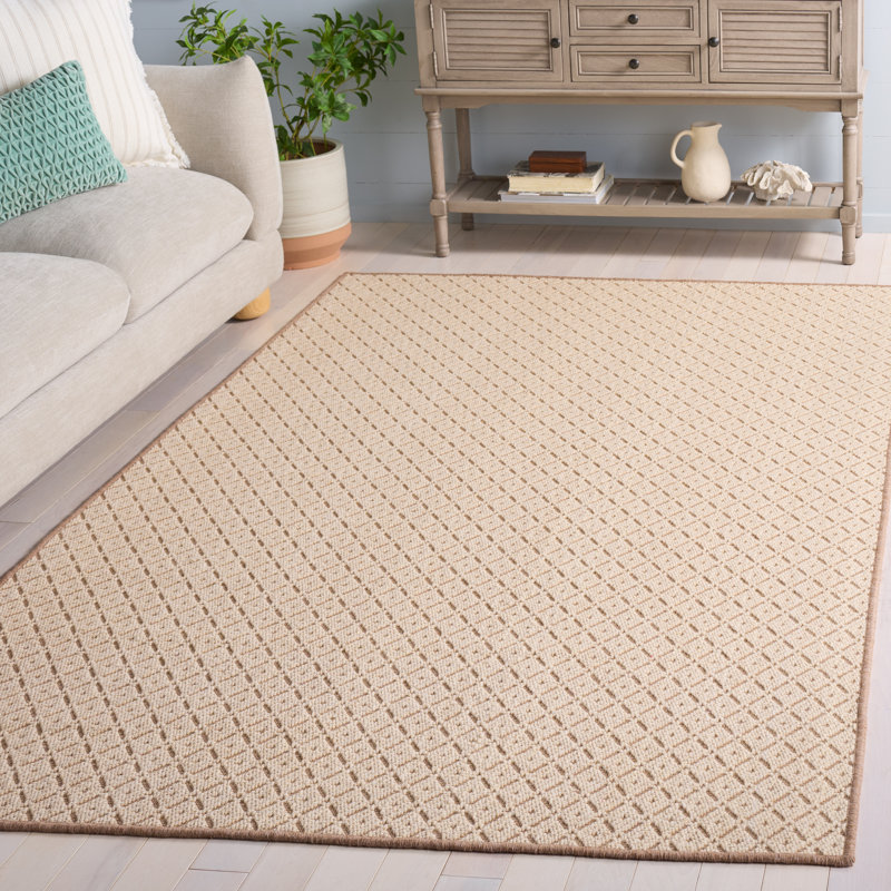 Tapis Palm Beach 627 ivoire / naturel, Rectangle de 5 pi x 8 pi