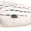 Stripe Print Indoor-Outdoor Cushion, Multicolour