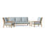 Hudson Outdoor 3 - Piece Conversation Set-941893928-1035173257