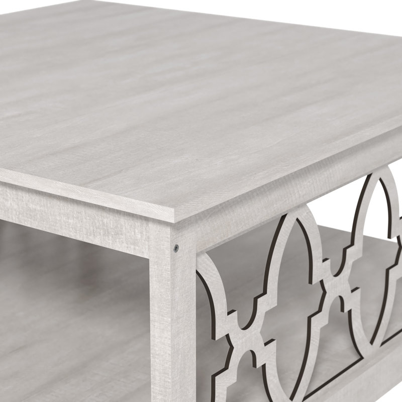 Table basse Chessani, Chêne gris cendré
