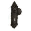 Victorian Plate with Decorative Keyhole and New York Door Knob-966322340