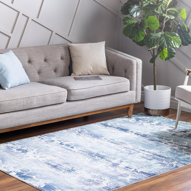 Abstract Indoor Rug, Rectangle 5'1" x 7'10"