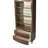 Villa Cherie 80"H x 36"W Bookcase - Hazelnut-86175801
