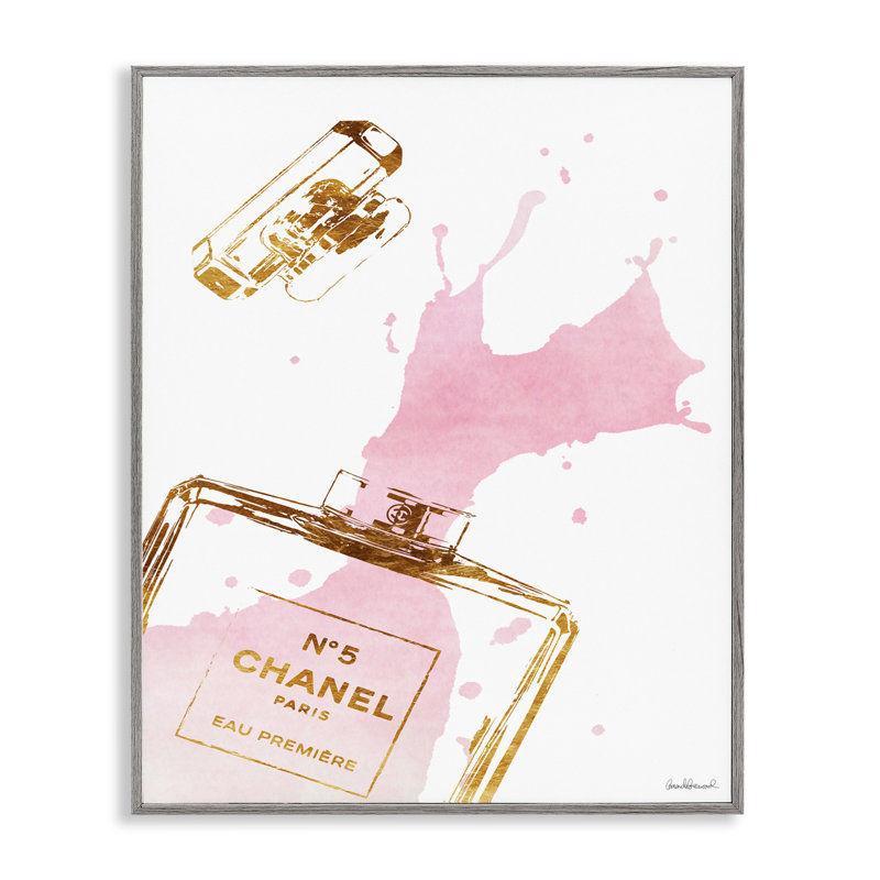 «Perfume Bottle Splash», impression, H 30 po x l 24 po, Estampe numérique Farmhouse