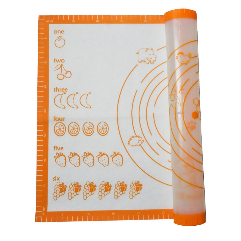 Balai à dessin antidérapant mesasilla, Orange