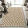 Freud Checkered Area Rug