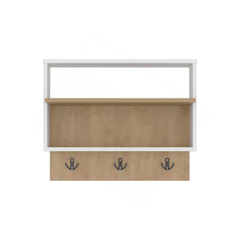 Console Aranjuez avec tablette ouverte, conception mince, solution de rangement moderne pour le vestibule ou le salon