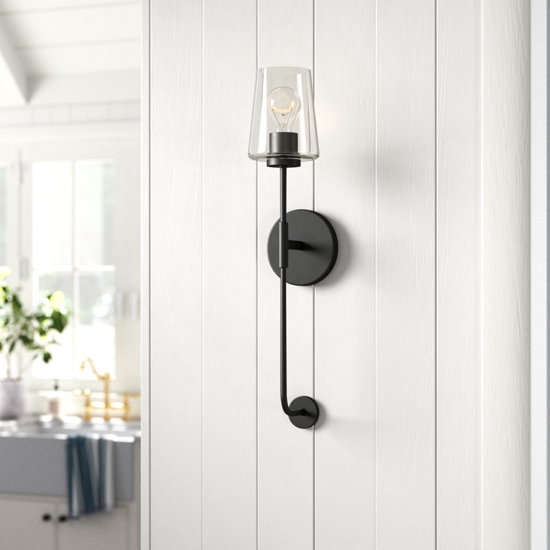 Kline Steel Wallchiere, Black