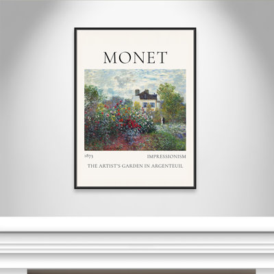 Rocchetto "Artists Garden in Argenteuil" Print