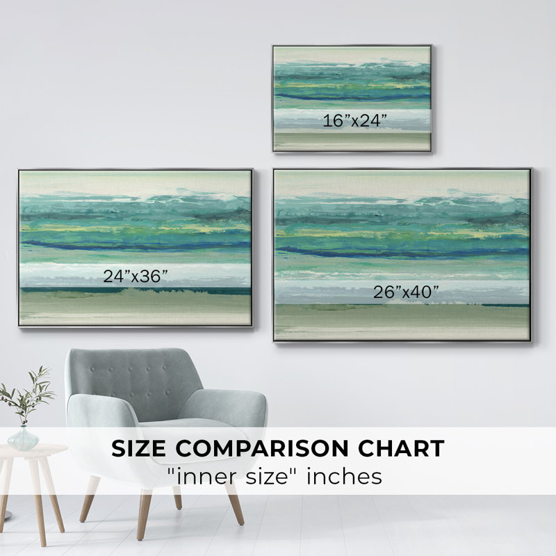 " Ocean Memories ", Silver, 17" H x 25" W x 2" D