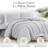 Bali Collection Clipped Jacquard Microfiber Duvet Cover Set-68026125-68026126