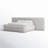 Modern Upholstered Panel Bed