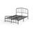 Waco Metal Bed Frame with Vintage Headboard-2000436428-2000436429