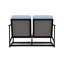 Outdoor Summit Rocker Bench with Cushions-2075200979-2075200803-2075200820